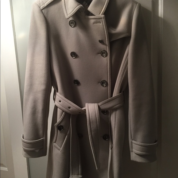 Burberry Wool Trench Coat. Brand New. Size 10 - Picture 5 of 6